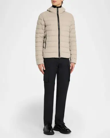 Canada Goose Men 's Crofton Packable Quilted Matte Ripstop Hoodie | Thumbnail 2 Canada Goose Men 's Crofton Packable Quilted Matte Ripstop Hoodie | Thumbnail 2