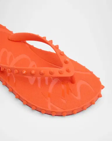Christian Louboutin Loubi Donna Spike Flip Flops | Thumbnail 3 Christian Louboutin Loubi Donna Spike Flip Flops | Thumbnail 3