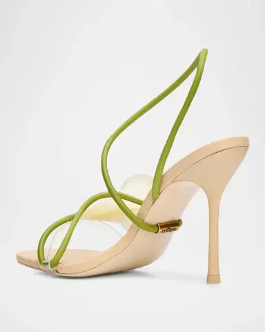 Cult Gaia 110mm Cassidy Floral Leather Sandals | Thumbnail 4 Cult Gaia 110mm Cassidy Floral Leather Sandals | Thumbnail 4