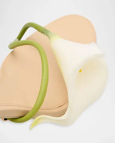 Cult Gaia 110mm Cassidy Floral Leather Sandals | Thumbnail 5 Cult Gaia 110mm Cassidy Floral Leather Sandals | Thumbnail 5