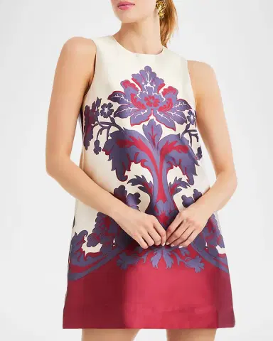 Mestiza New York Fiona Sleeveless Floral-Print Mini Shift Dress | Thumbnail 5