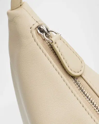 The Row Izzy Small Crescent Shoulder Bag in Leather | Thumbnail 5 The Row Izzy Small Crescent Shoulder Bag in Leather | Thumbnail 5