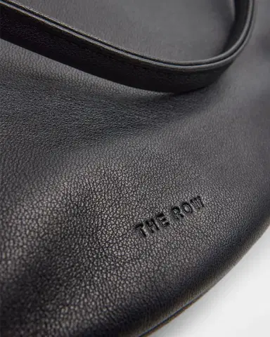 The Row Izzy Small Crescent Shoulder Bag in Leather | Thumbnail 10 The Row Izzy Small Crescent Shoulder Bag in Leather | Thumbnail 10