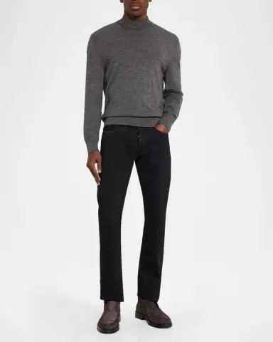 Santoni Men's Rock Suede Loafers | Thumbnail 3 Santoni Men's Rock Suede Loafers | Thumbnail 3