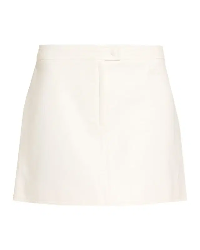 Courreges Reedition Vinyl Mini Skirt