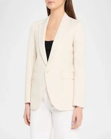 Nili Lotan Anabel Single-Breasted Blazer | Thumbnail 4