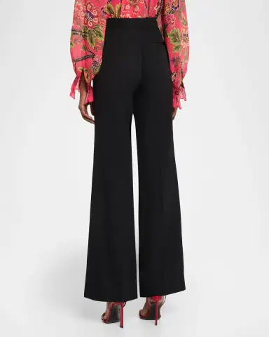 Stella McCartney Flare-Leg Wool Pants | Thumbnail 3