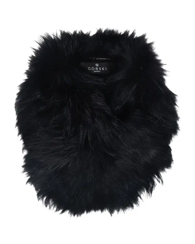 Select Lamb Shearling Pull-Through Scarf