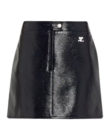 Courrèges Reedition Vinyl Mini Skirt | Thumbnail 1