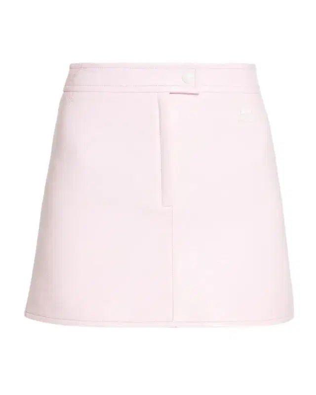 Courreges Reedition Vinyl Mini Skirt