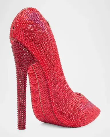 Judith Leiber Couture Crystal Stiletto Clutch Bag | Thumbnail 3