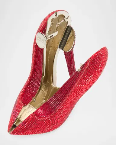 Judith Leiber Couture Crystal Stiletto Clutch Bag | Thumbnail 6
