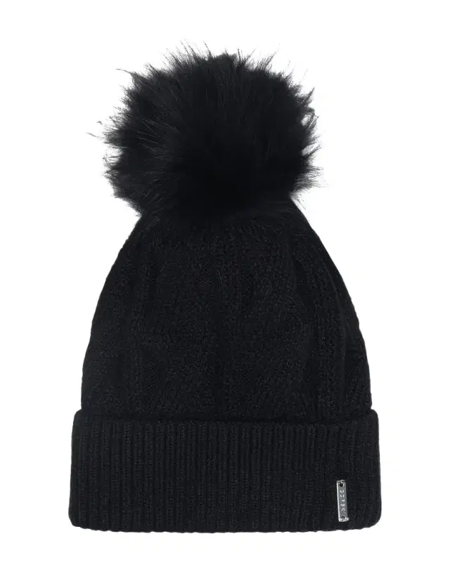 Gorski Knit Hat With Select Lamb Pom