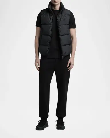 Moncler Men's Gabas Short Sleeve Padded Vest | Thumbnail 2 Moncler Men's Gabas Short Sleeve Padded Vest | Thumbnail 2