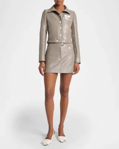 Courrèges Vinyl Reedition Jacket | Thumbnail 2 Courrèges Vinyl Reedition Jacket | Thumbnail 2