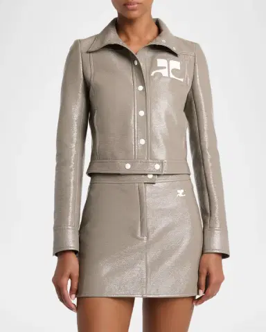 Courrèges Vinyl Reedition Jacket | Thumbnail 4 Courrèges Vinyl Reedition Jacket | Thumbnail 4