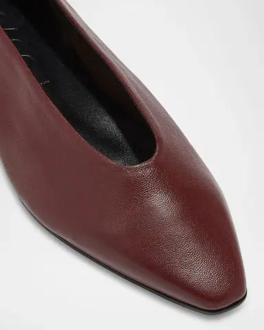 Aeyde Betty Nappa Leather Ballerina Flats | Thumbnail 4