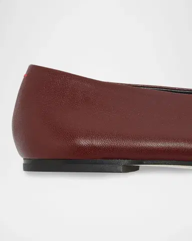 Aeyde Betty Nappa Leather Ballerina Flats | Thumbnail 6