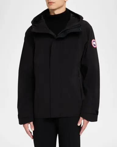 Canada Goose Men's Rupert Hooded Rain Jacket | Thumbnail 4 Canada Goose Men's Rupert Hooded Rain Jacket | Thumbnail 4