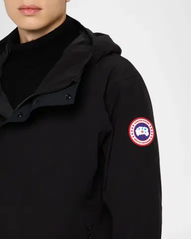 Canada Goose Men's Rupert Hooded Rain Jacket | Thumbnail 5 Canada Goose Men's Rupert Hooded Rain Jacket | Thumbnail 5