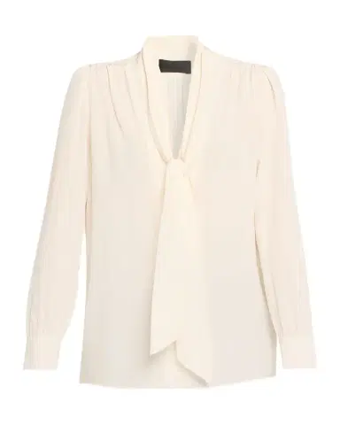 Nili Lotan Colt Neck-Scarf Silk Blouse | Thumbnail 1
