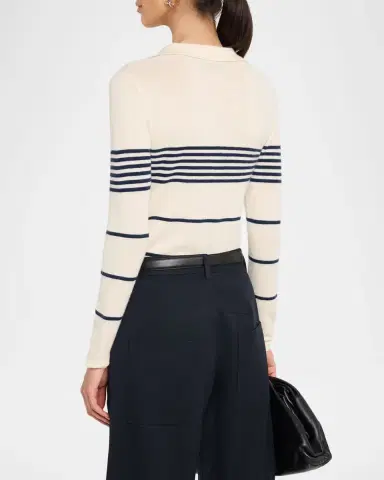 Nili Lotan Shon Wool Barrel-Leg Ankle Pants | Thumbnail 3 Nili Lotan Shon Wool Barrel-Leg Ankle Pants | Thumbnail 3
