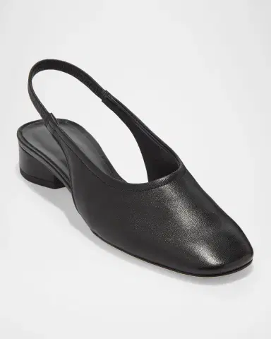 aeyde Dua Nappa Leather Slingback Flats | Thumbnail 3 aeyde Dua Nappa Leather Slingback Flats | Thumbnail 3