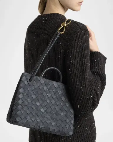 Bottega Veneta Small Andiamo Suede Tote Bag | Thumbnail 2 Bottega Veneta Small Andiamo Suede Tote Bag | Thumbnail 2