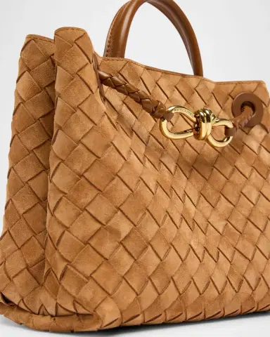 Bottega Veneta Small Andiamo Suede Tote Bag | Thumbnail 7 Bottega Veneta Small Andiamo Suede Tote Bag | Thumbnail 7