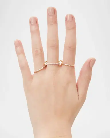 Spinelli Kilcollin 18K Yellow Gold Sonny 3 Link Ring | Thumbnail 2
