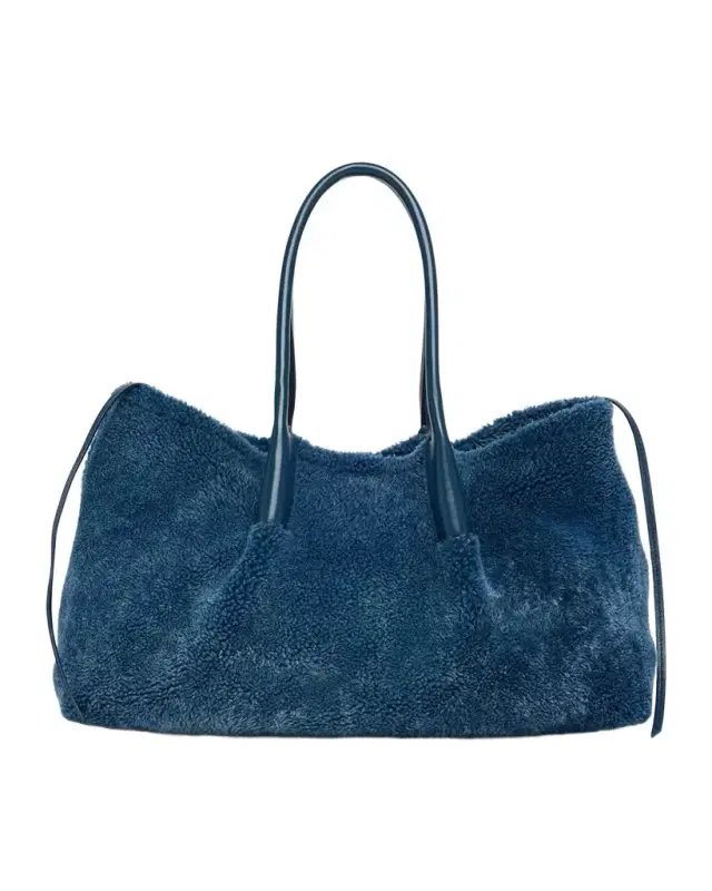 Bottega Veneta Pinacoteca Reversible Shearling Tote Bag