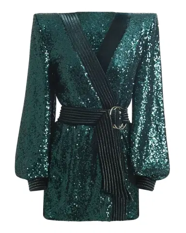 Zhivago Cala Conta Sequined Wrap Mini Dress | Thumbnail 1 Zhivago Cala Conta Sequined Wrap Mini Dress | Thumbnail 1