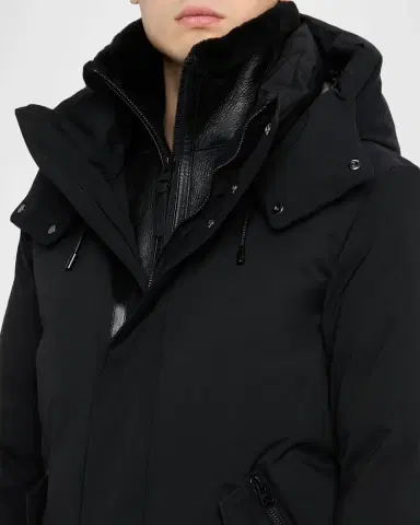 Mackage Men 's Sullivan 2-In-1 Down Coat With Removable Bib | Thumbnail 5 Mackage Men 's Sullivan 2-In-1 Down Coat With Removable Bib | Thumbnail 5