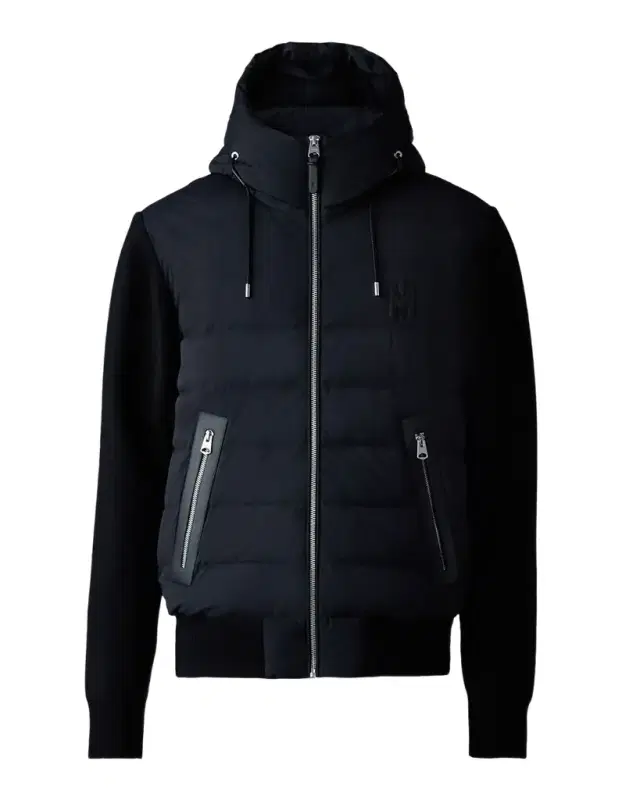 Mackage Men 's Andrew-Z Mixed Media Light Down Jacket