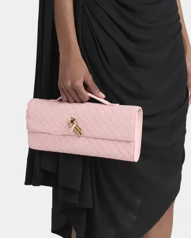 Bottega Veneta Long Andiamo Clutch Bag with Handle | Thumbnail 2