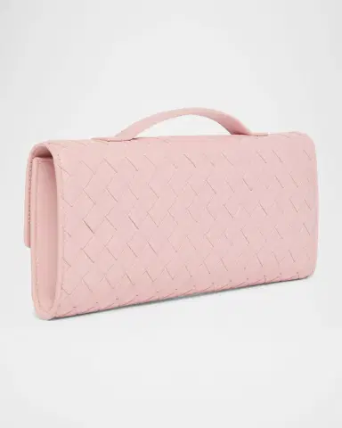 Bottega Veneta Long Andiamo Clutch Bag with Handle | Thumbnail 3