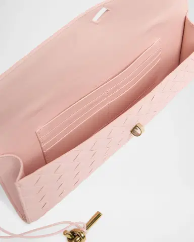 Bottega Veneta Long Andiamo Clutch Bag with Handle | Thumbnail 4