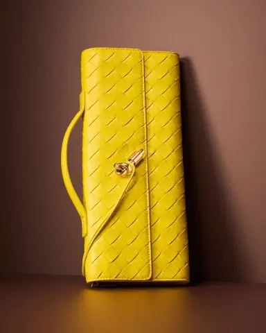 Bottega Veneta Long Andiamo Clutch Bag with Handle | Thumbnail 5