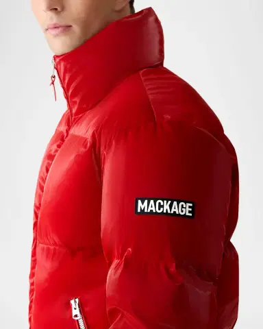 Mackage Men 's Kent-Glo High-Gloss Hooded Down Jacket | Thumbnail 5 Mackage Men 's Kent-Glo High-Gloss Hooded Down Jacket | Thumbnail 5