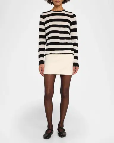 MAJESTIC FILATURES Machine Washable Cashmere Striped Pullover | Thumbnail 2 MAJESTIC FILATURES Machine Washable Cashmere Striped Pullover | Thumbnail 2
