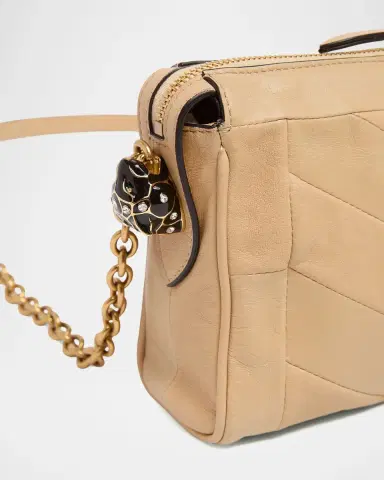 Valentino Garavani Small Chevron Patchwork Leather Shoulder Bag | Thumbnail 5 Valentino Garavani Small Chevron Patchwork Leather Shoulder Bag | Thumbnail 5