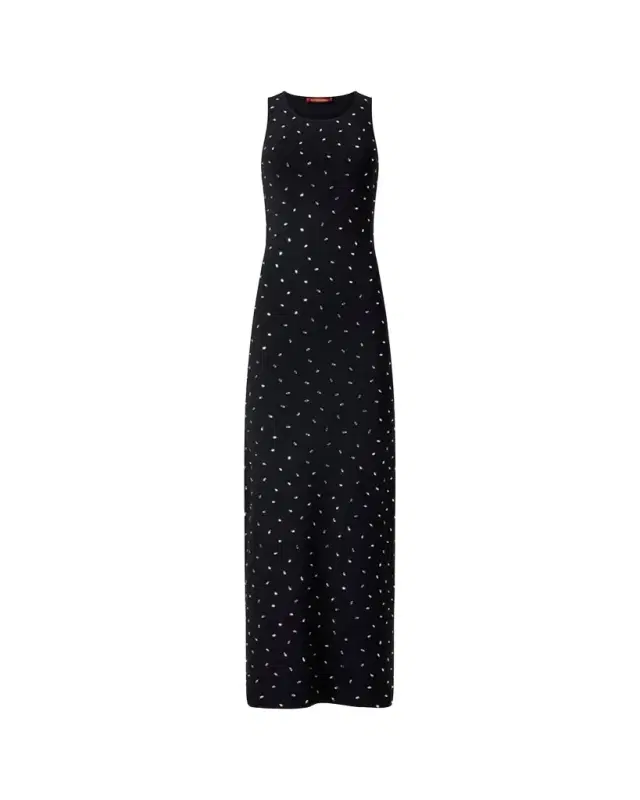 Geordie Embellished Sleeveless Dress