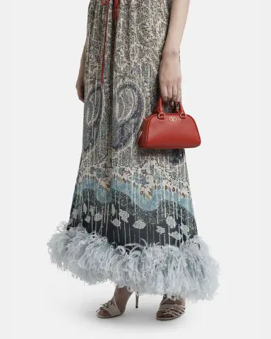 Valentino Garavani Dome Mini Leather Top-Handle Bag | Thumbnail 2