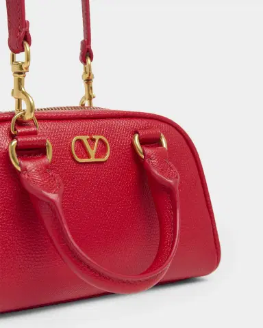 Valentino Garavani Dome Mini Leather Top-Handle Bag | Thumbnail 6