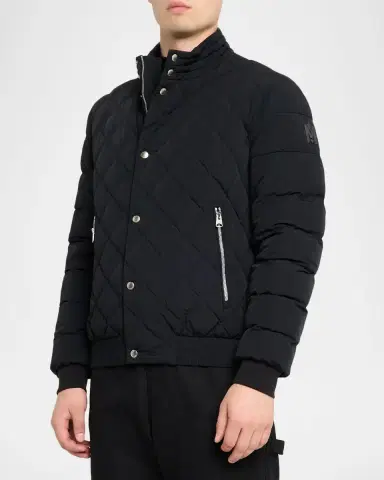Mackage Men 's Bodhi Down Quilted Blouson Jacket | Thumbnail 4 Mackage Men 's Bodhi Down Quilted Blouson Jacket | Thumbnail 4