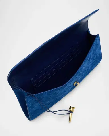 Bottega Veneta Andiamo Leather Clutch Bag | Thumbnail 3