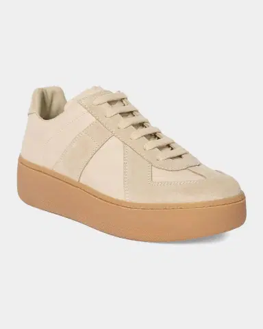 Maison Margiela Replica Mixed Leather Platform Sneakers | Thumbnail 2