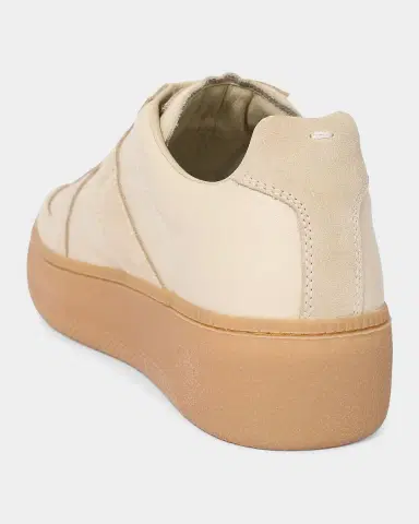 Maison Margiela Replica Mixed Leather Platform Sneakers | Thumbnail 3