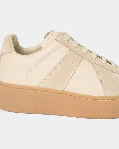 Maison Margiela Replica Mixed Leather Platform Sneakers | Thumbnail 4