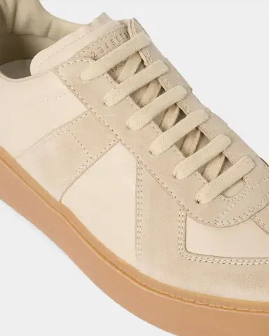 Maison Margiela Replica Mixed Leather Platform Sneakers | Thumbnail 6